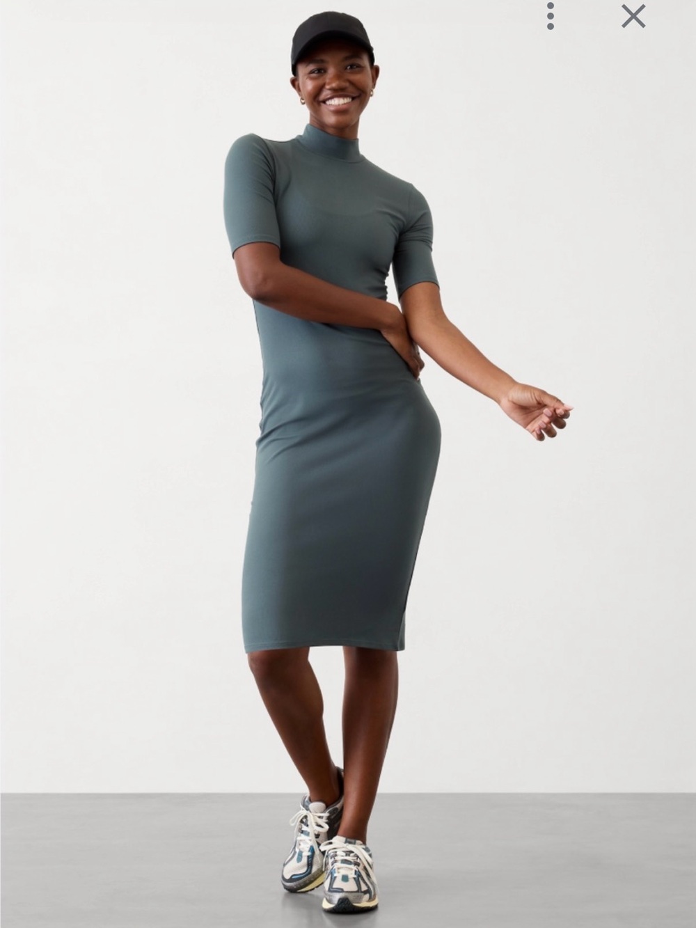 Athleta Mock Neck Dress